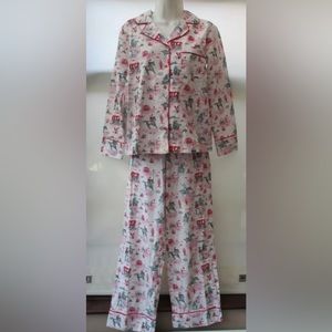 BRAND NEW WITH TAGS CATH KIDSTON COWGIRL PRINT PAJAMAS SET 100% COTTON